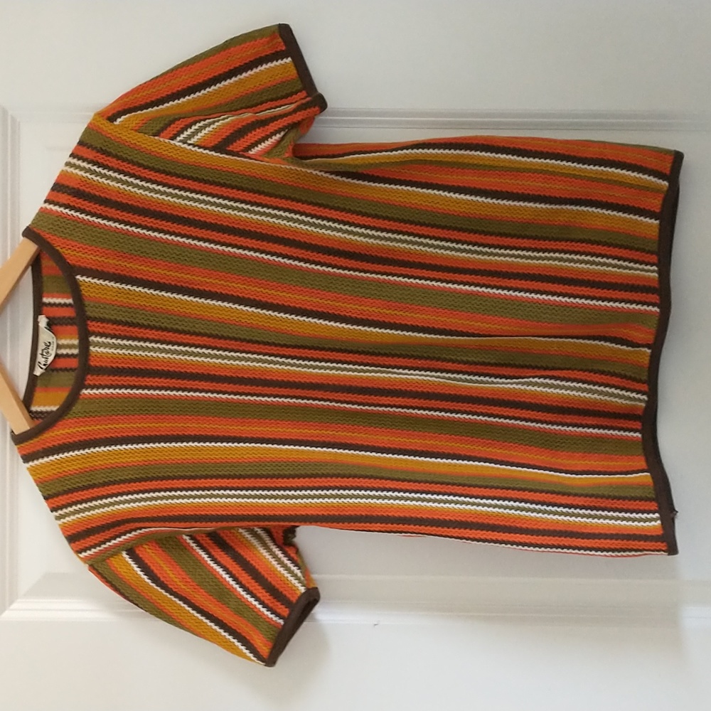 Vintage Guitare Striped Tee